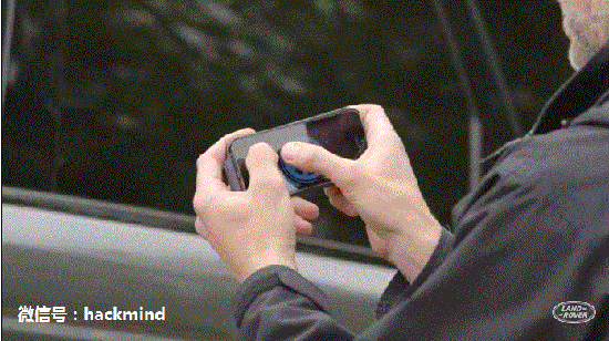 用手機開路虎,城里人真會玩